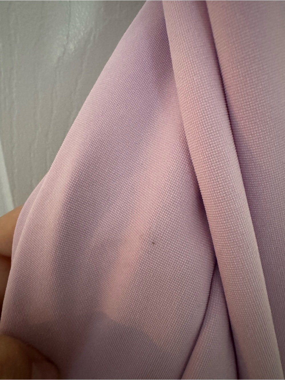 Lavender Ruffle-Hem Mini Dress - Picture 5 of 5